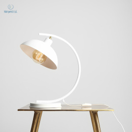 ARTERA - nowoczesna lampka stołowa/nocna ESPACE TABLE WHITE
