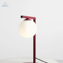 ARTERA - nowoczesna lampka stołowa/nocna ZAC RED WINE
