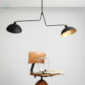 ARTERA - nowoczesna, loftowa lampa sufitowa ESPACE 2 BLACK