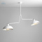 ARTERA - nowoczesna, loftowa lampa sufitowa ESPACE 2 WHITE