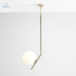 ARTERA - nowoczesna, skandynawska lampa sufitowa GALLIA GOLD LONG