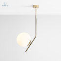 ARTERA - nowoczesna, skandynawska lampa sufitowa GALLIA GOLD