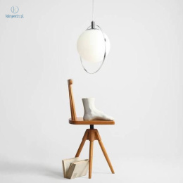 ARTERA - nowoczesna, skandynawska lampa wisząca AURA CHROME
