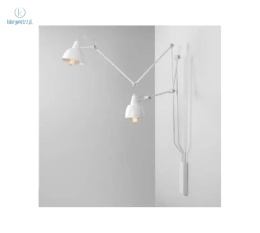 ARTERA - nowoczesny kinkiet/lampa ściennia AIDA 2 WHITE LONG