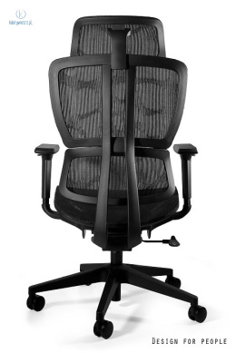 UNIQUE - nowoczesny fotel biurowy obrotowy DEAL III, czarny
