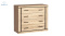 JARSTOL - nowoczesna komoda z 4 szufladami DALLAS D2, 107x91 cm - kolor dąb sonoma
