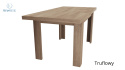 JARSTOL - nowoczesny, mały stół rozkładany do salonu/jadalni DALLAS, 120-160 cm kolor dąb truflowy