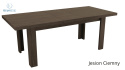 JARSTOL - nowoczesny zestaw mebli z dużym stołem do salonu/jadalni INDIANAPOLIS, ciemny jesion