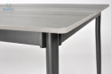 FERTONE - aluminiowy stół ogrodowy/tarasowy dla 6 osób BOSANO M , 150x90 cm kolor czarny/srebrny