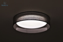 DUOLLA - lampa sufitowa/plafon LED ANTHRACITE, 45x10 cm, antracyt
