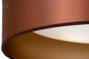 DUOLLA - lampa sufitowa/plafon LED GLAMOUR, 45x10 cm, miedziany/złoty