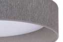 DUOLLA - lampa sufitowa/plafon LED PARIS GREY, 45x10 cm, szary