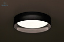 DUOLLA - lampa sufitowa/plafon LED STRETCH BLACK, 45x10 cm, czarna