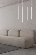 EMIBIG - designerska lampa sufitowa SELTER 4 WHITE, biała