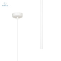 EMIBIG - nowoczesna lampa sufitowa SELTER 1 WHITE, biała