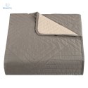 Darymex - Narzuta na łóżko LAMIA grey+ecru, 200x220 cm
