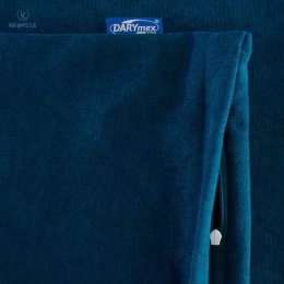Darymex - Poszewka dekoracyjna VELURI ciemny niebieski, 40x40 cm