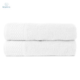 Darymex - ręcznik bawełniany SOLANO Biały 2x(50x90 cm)