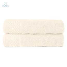 Darymex - ręcznik bawełniany SOLANO Ecru 2x(30x50 cm)