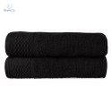 Darymex - zestaw ręczników bawełnianych SOLANO Biały+Czarny 2x(30x50)+2x(50x90)+2x(70x140)