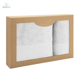 Darymex - zestaw ręczników bawełnianych SOLANO Biały (50x90 cm)+(70x140 cm)