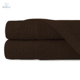 Darymex - zestaw ręczników bawełnianych SOLANO Ciemny Brąz (30x50)+(50x90)+(70x140)