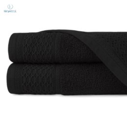 Darymex - zestaw ręczników bawełnianych SOLANO Czarny (50x90 cm)+(70x140 cm)