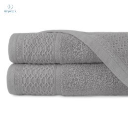 Darymex - ręcznik bawełniany SOLANO Jasny Popiel 2x(30x50 cm)