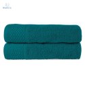 Darymex - zestaw ręczników bawełnianych SOLANO Krem+Turkus 2x(30x50)+2x(50x90)+2x(70x140)