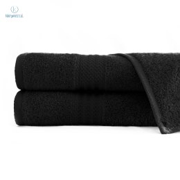Hobby - ręcznik bawełniany RAINBOW BLACK (50X90 cm)