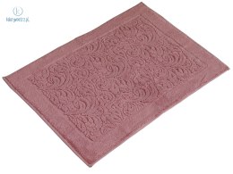 Karna Home - Dywanik łazienkowy bawełniany ESRA pink 50x70 cm