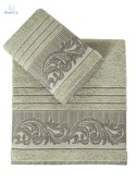 Karna Home - zestaw ręczników bawełnianych MERVAN green (50x90 cm)+(70x140 cm)