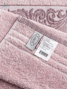 Karna Home - zestaw ręczników bawełnianych MERVAN powder (50x90 cm)+(70x140 cm)