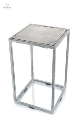 Aluro - loftowy, industrialny stolik pomocniczy KUMI, 50x30 cm
