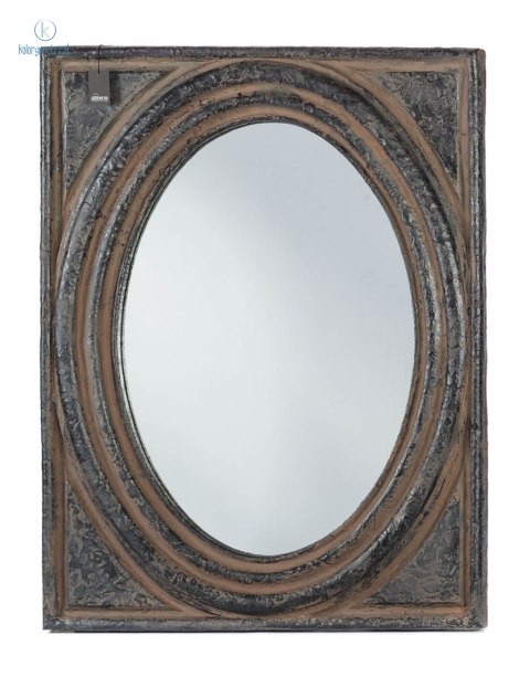 Aluro - klasyczne lustro retro MELUSINA XXL, 120x90 cm