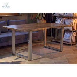 Aluro - loftowy stół do jadalni i salonu DANTE, 180x75 cm