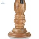 Aluro - podłogowy lampion z drewna egzotycznego ABBASI XXL, 115x38 cm