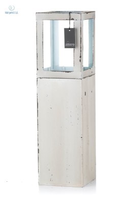 Aluro - metalowy lampion na świece MANON, 48x13 cm