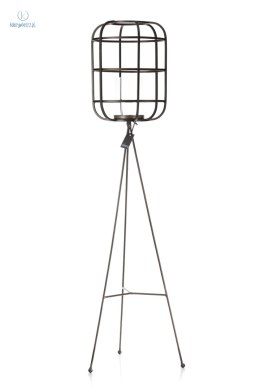 Aluro - metalowy lampion podłogowy LAKIN, 117x33 cm
