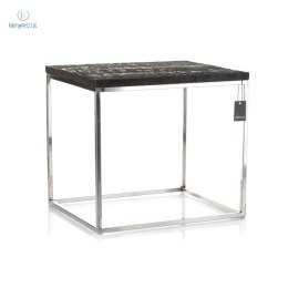 Aluro - loftowy, industrialny stolik kawowy KINOX, 45x40 cm