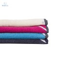 Lenora - ręcznik sportowy, bawełniany, z kieszonką 30x110 cm fuksja