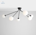 ARTERA - nowoczesna, skandynawska lampa sufitowa HOLM 6 BLACK